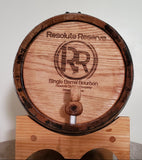 Resolute Reserve Oak Bourbon Barrel 2 Liter (Empty)