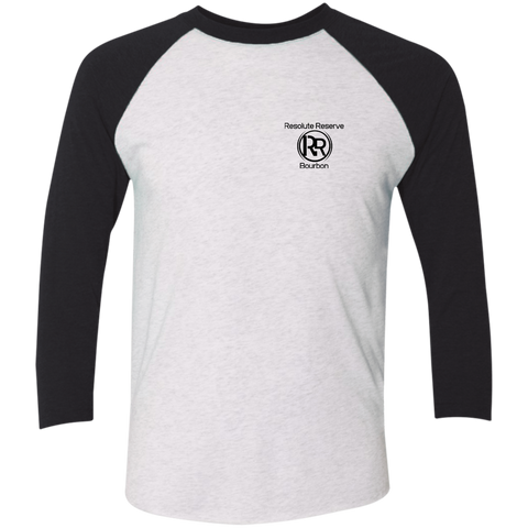 RESOLUTE RESERVE LOGO 3/4 SLEEVE BASEBALL TEE