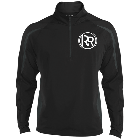 Resolute Reserve (RR) Men's Sport Wicking Colorblock 1/2 Zip