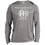 Resolute Long Sleeve Heather Colorblock Poly T-Shirt